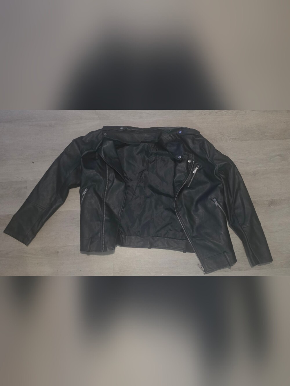 Faux Leather Jacket